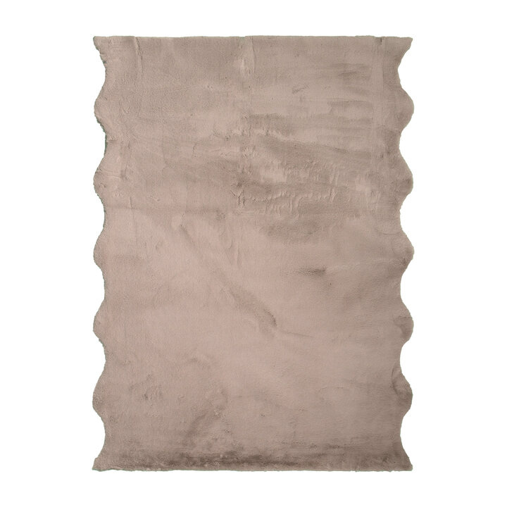 Hoogpolig vloerkleed - Comfy Supreme Wavy Taupe