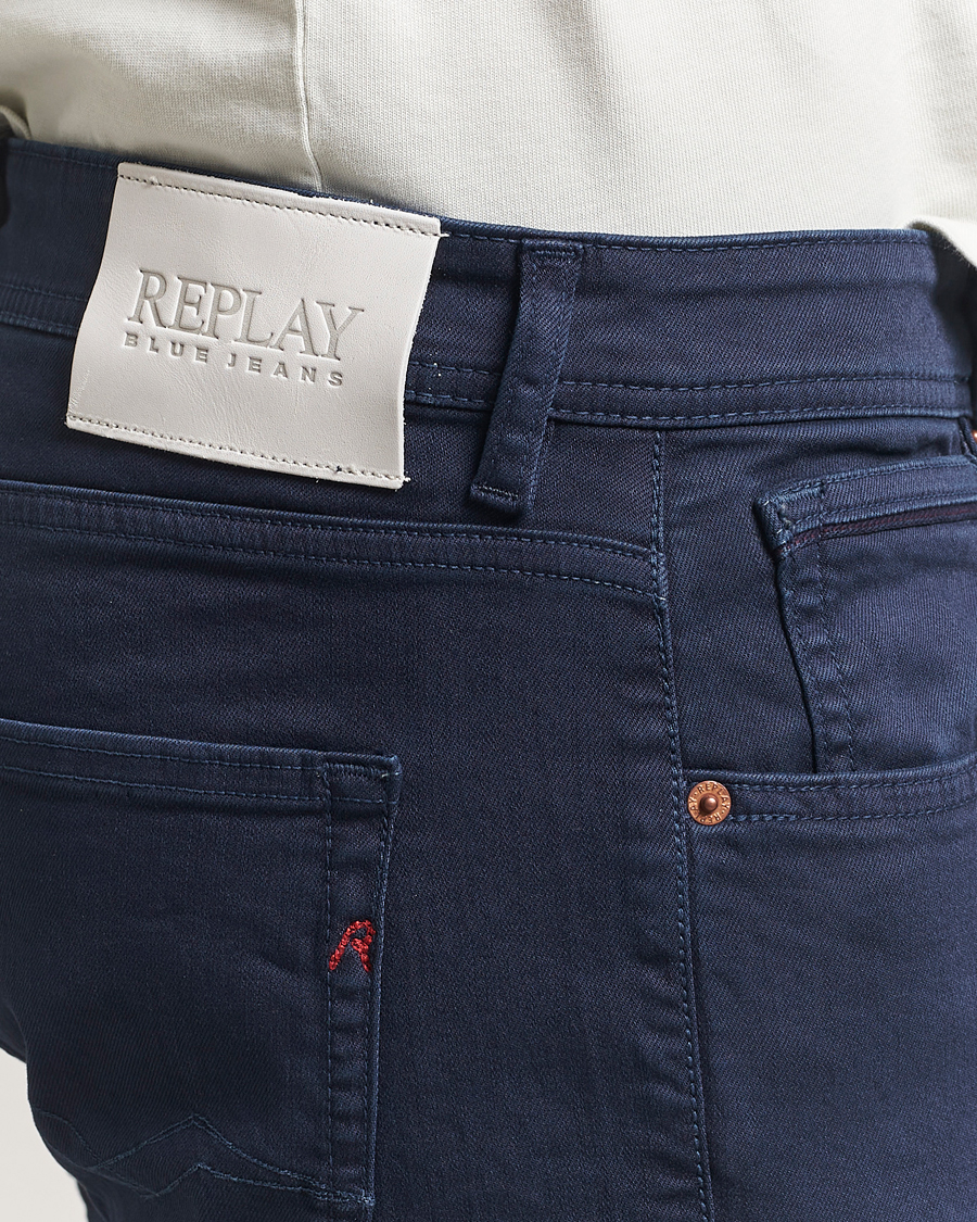 Replay Grover Bullstretch 5-Pocket Pants Navy