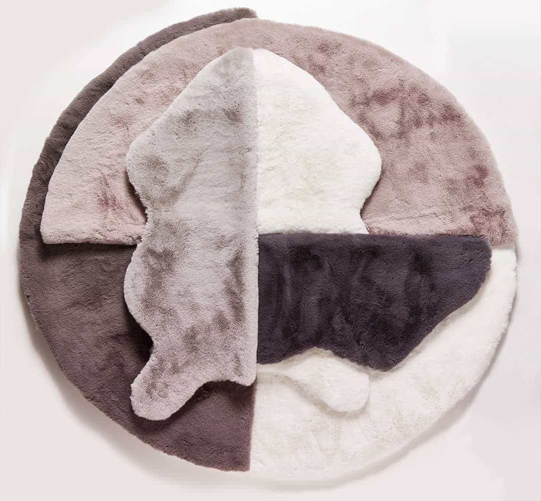 Webteppich Tender, ca. 90 x 60 cm