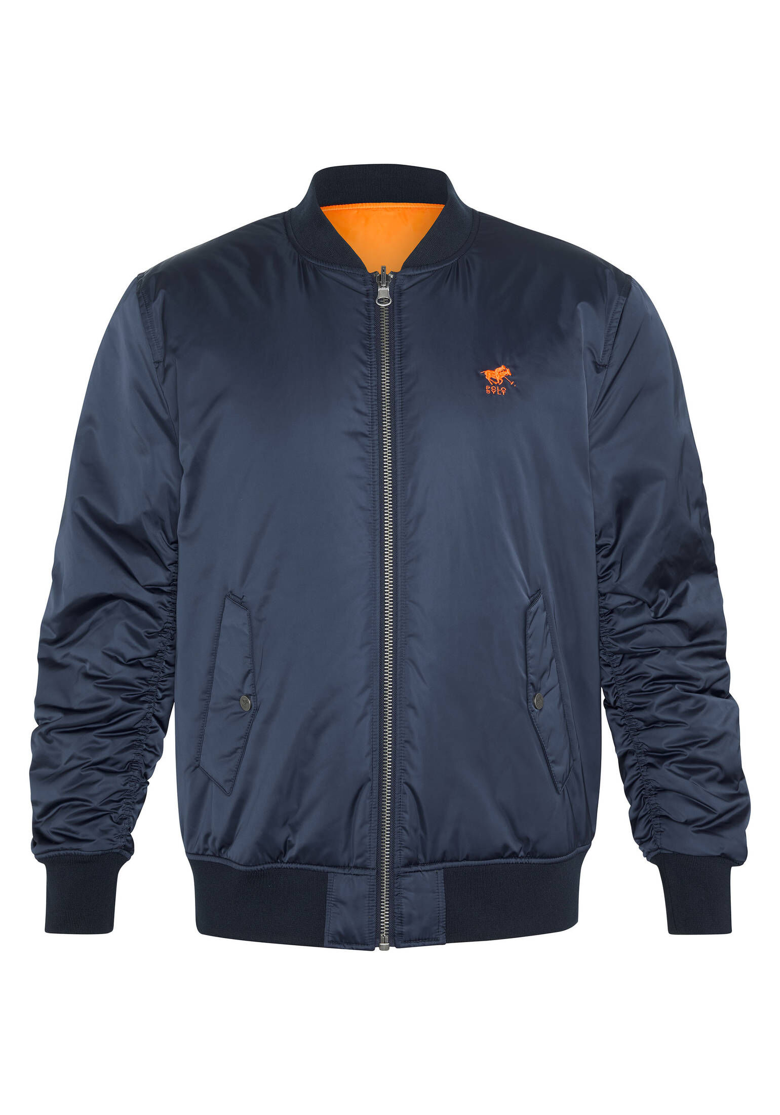 Polo Sylt| Herren Blouson im Wende-Design mit Logo-Stitching