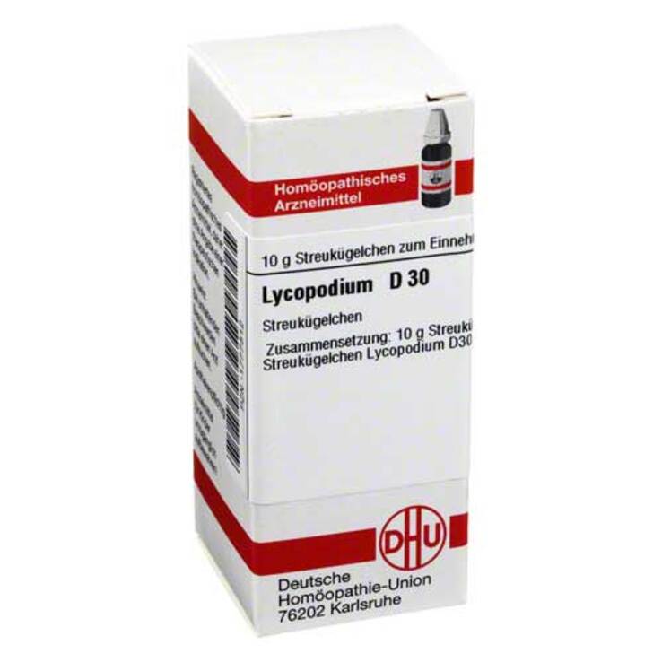 DHU Lycopodium D 30 Globuli, 10 g
