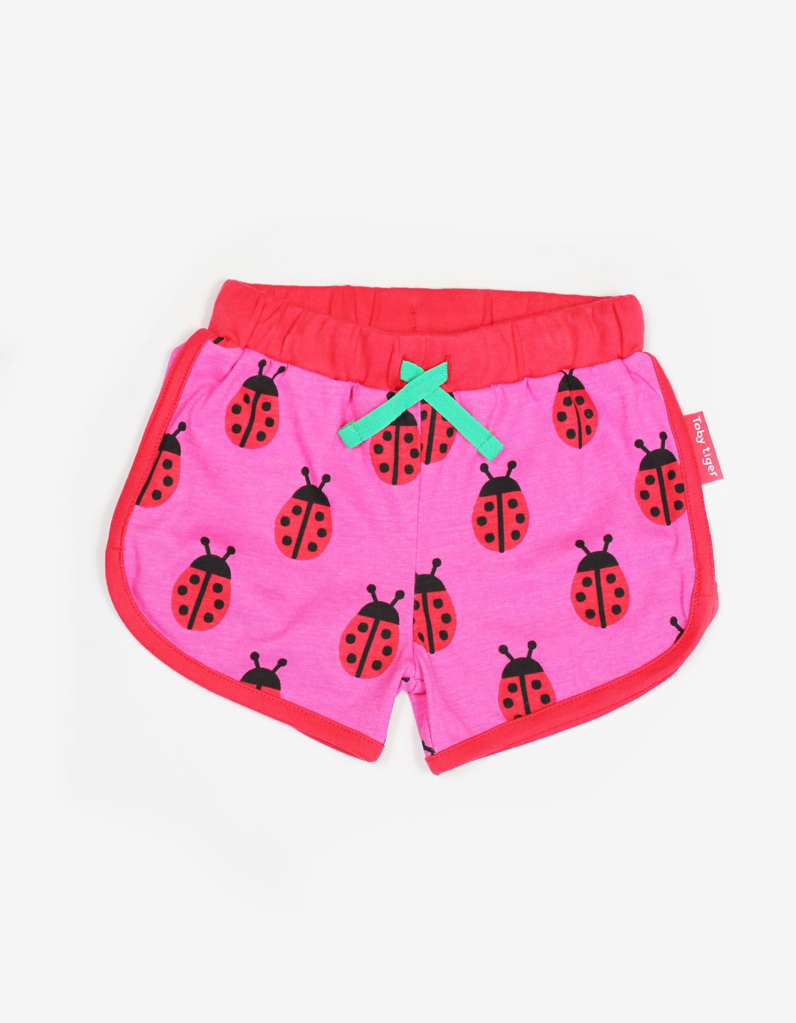Toby Tiger Shorts, Marienkäfer-Applikation
