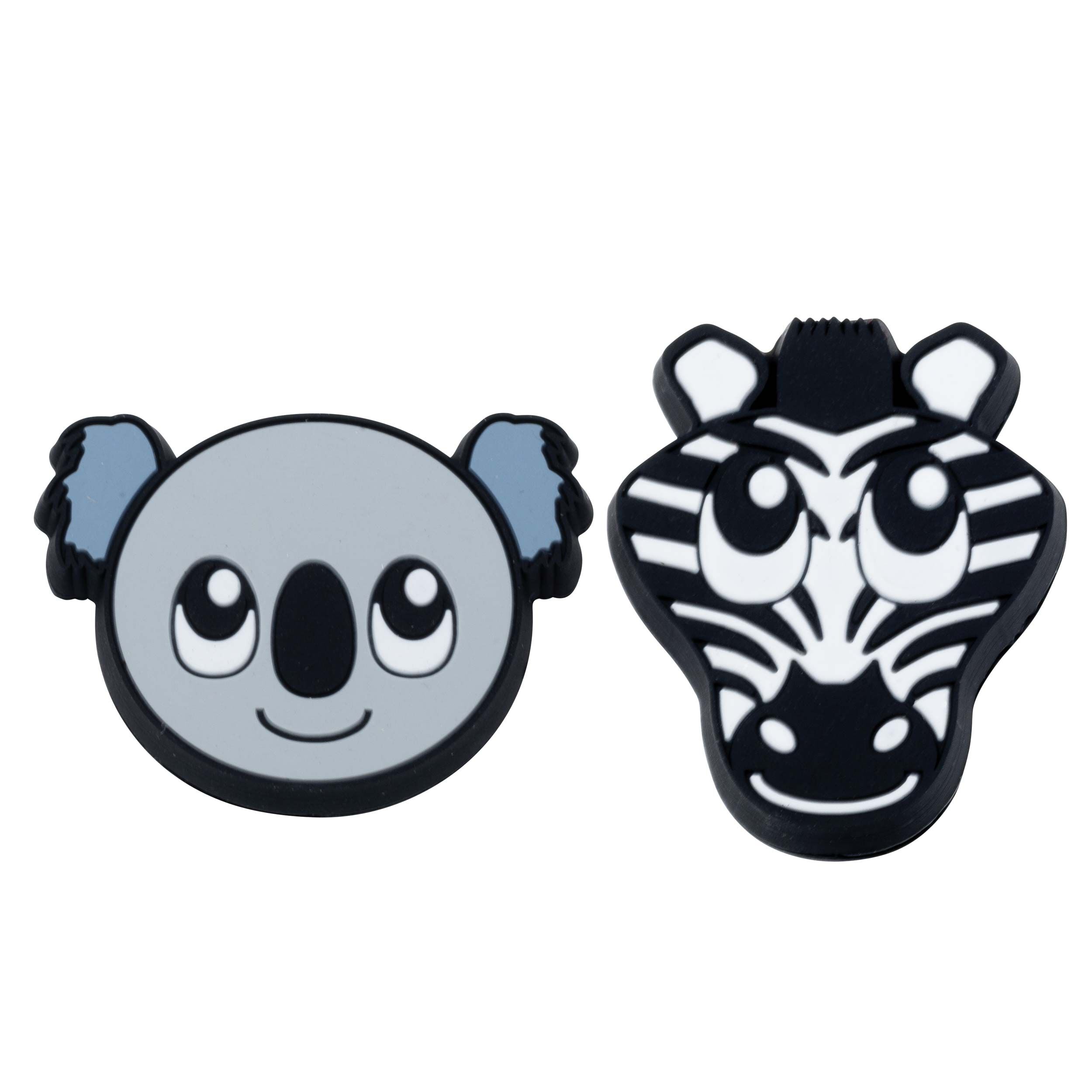 Gamma ZooDamp Koala, Zebra Antivibrateur Conditionné Par Pack Deux - Multicouleur