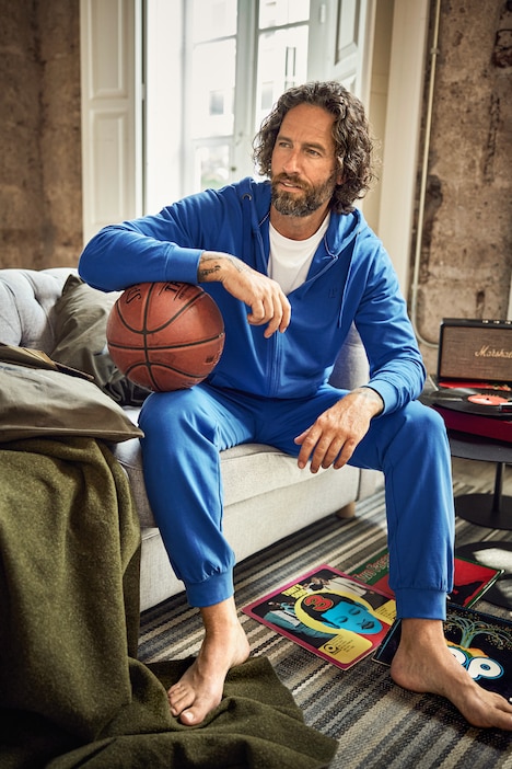 JP 1880 Jogginganzug, Homewear, 2-teilig, Hoodiejacke und Hose, bis 8XL