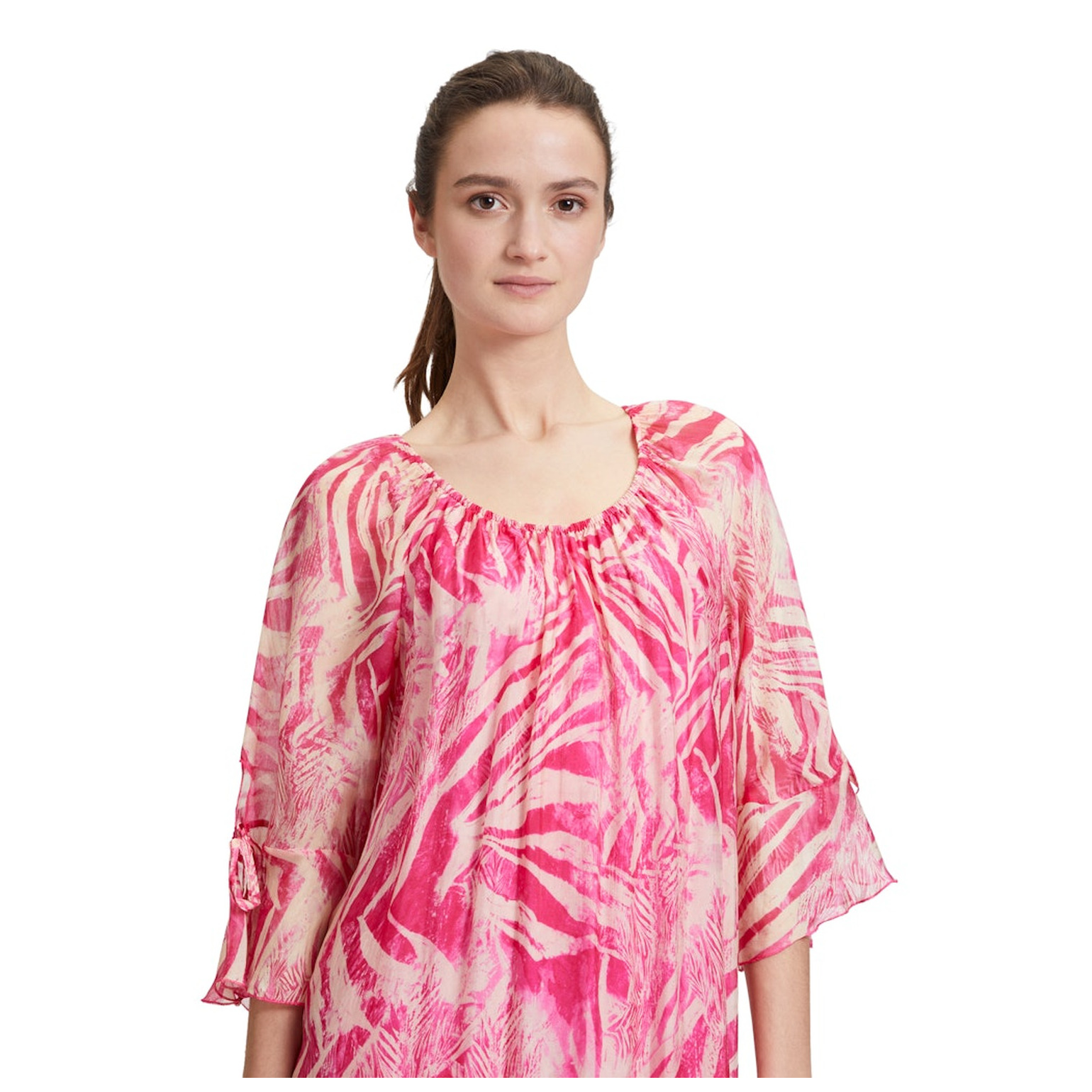Cartoon Kleid Kurz 3/4 Arm