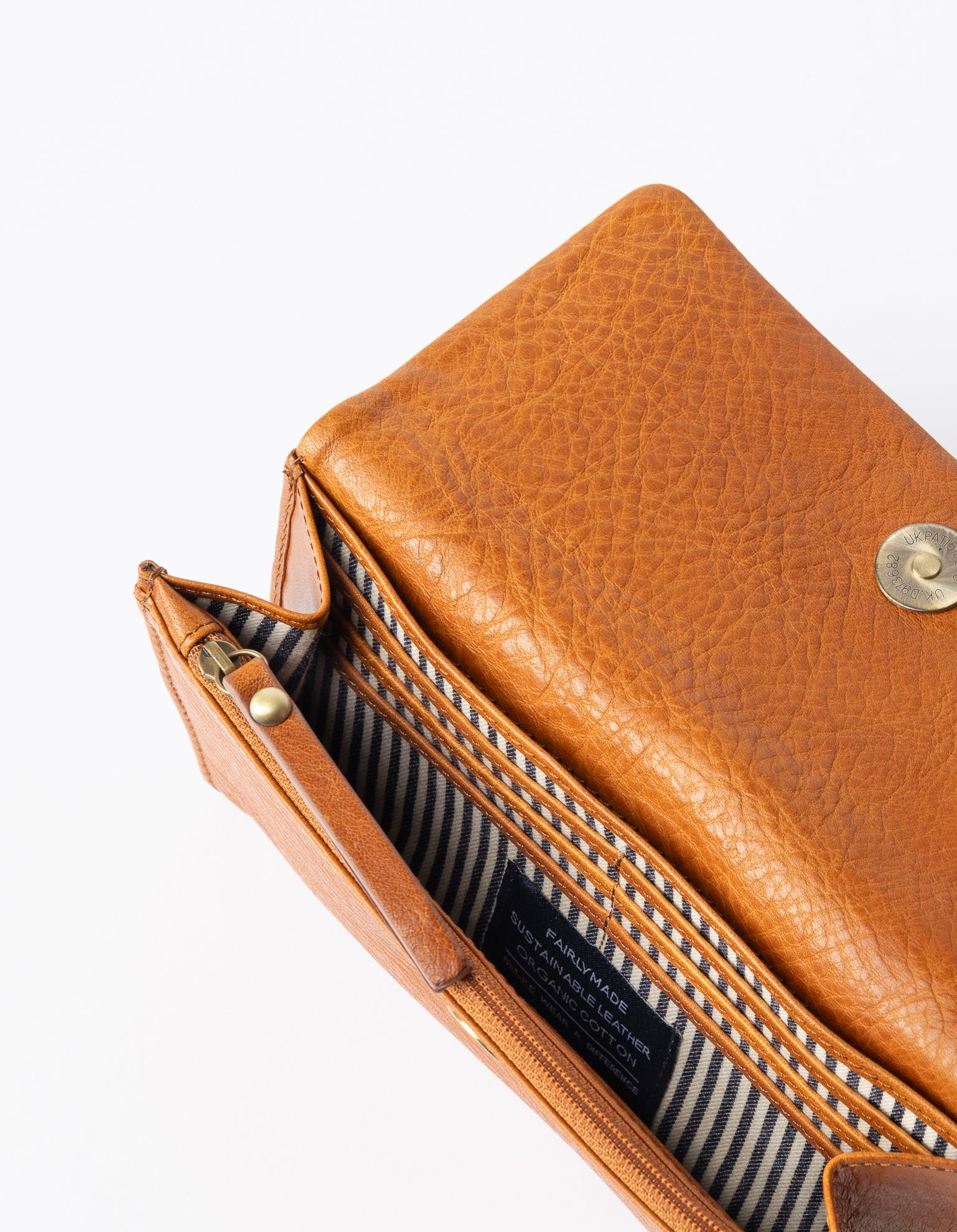 Pau's Pouch - Cognac Stromboli Leather