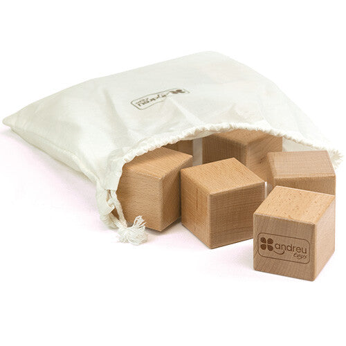Andreu toys sensorische blokken met geluid - 10st
