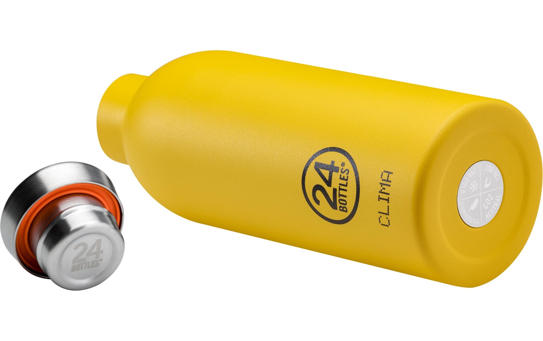 Thermosflasche Clima 500 ml, Taxi YellowIsolierflasche mit doppelwandiger Edelstahlisolation