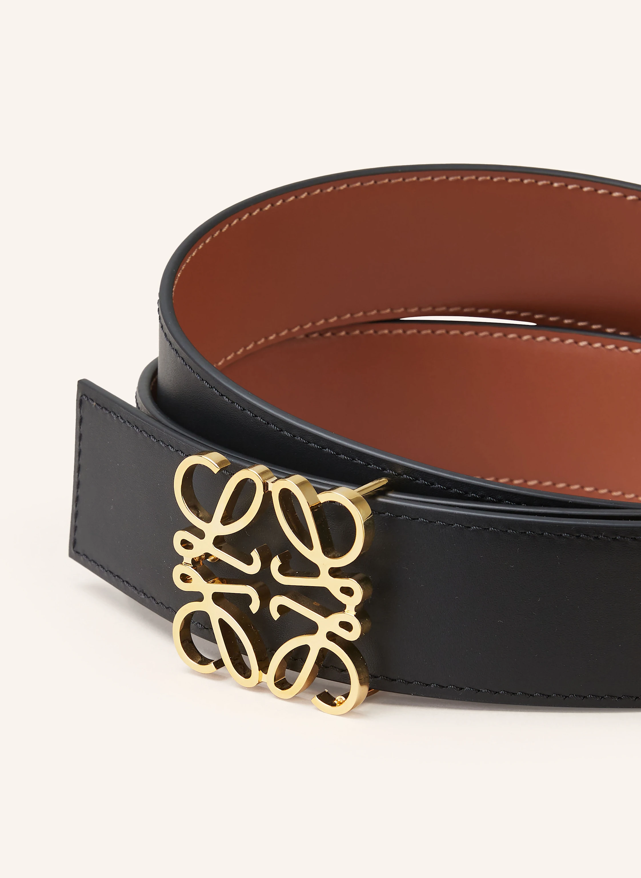 LOEWE Ledergürtel zum Wenden