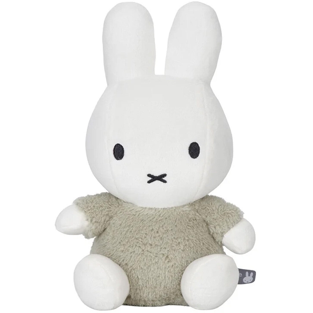 Nijntje fluffy knuffelkonijn groen - 25 cm