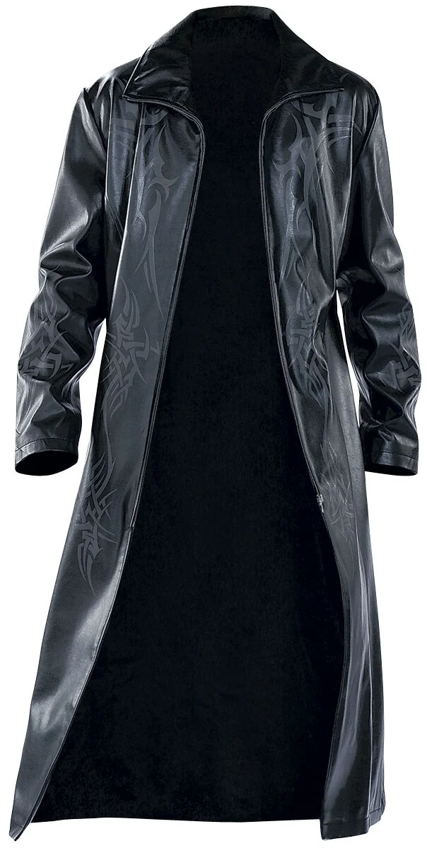 Manteau Tribal Manteau en imitation cuir
