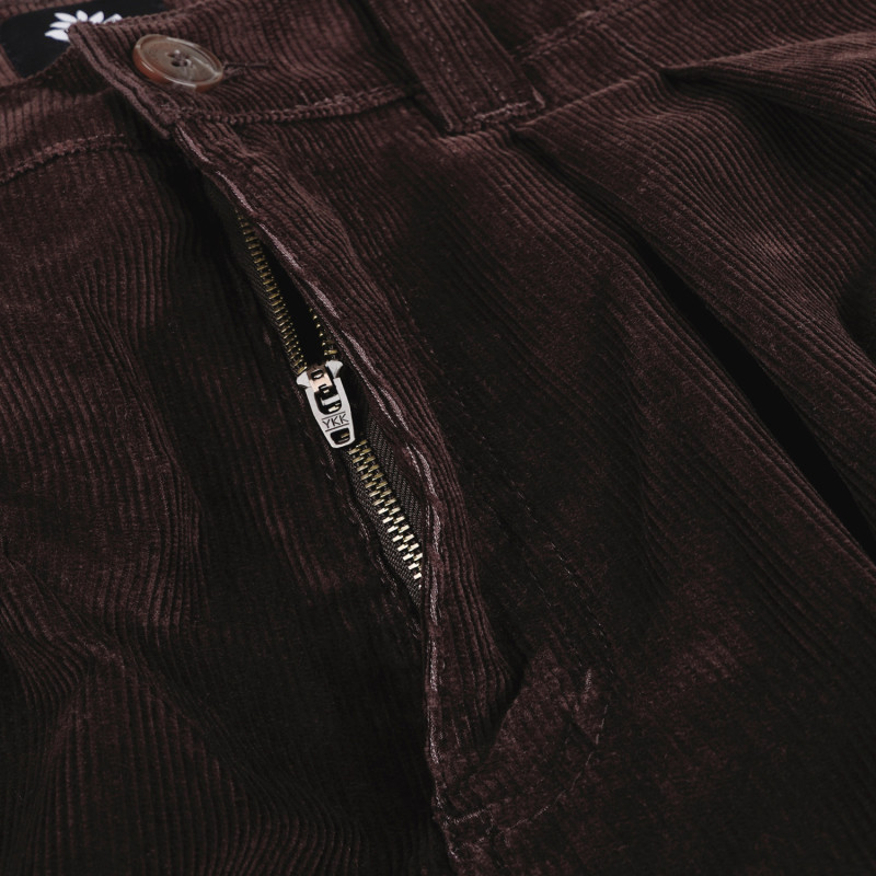 PANTALON CHINO OG - VELOURS CHOCOLAT
