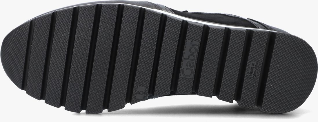 GABOR zwarte gabor lage sneakers 438