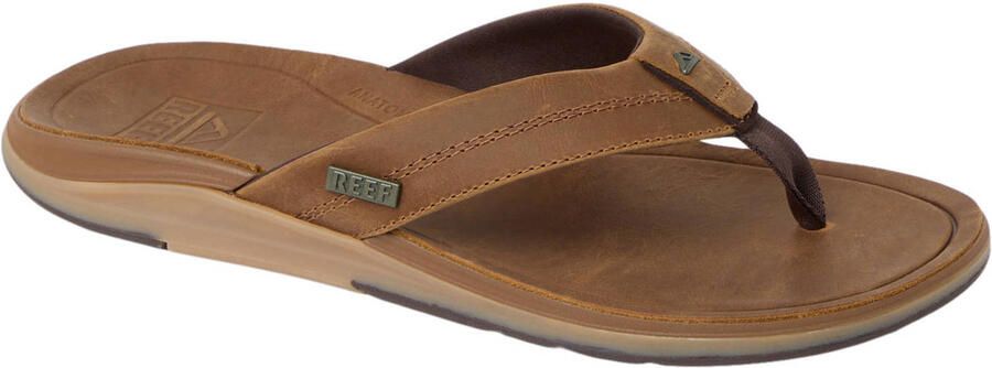 Reef Slipp REE Leather Offshore Middenbruin Bruin