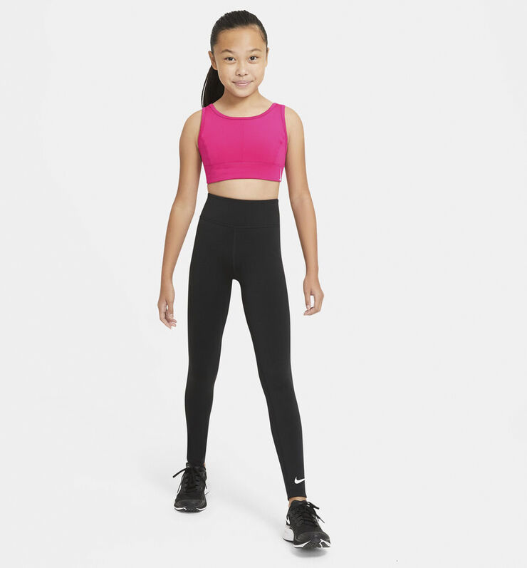 Nike Swoosh luxe sports bh Pink