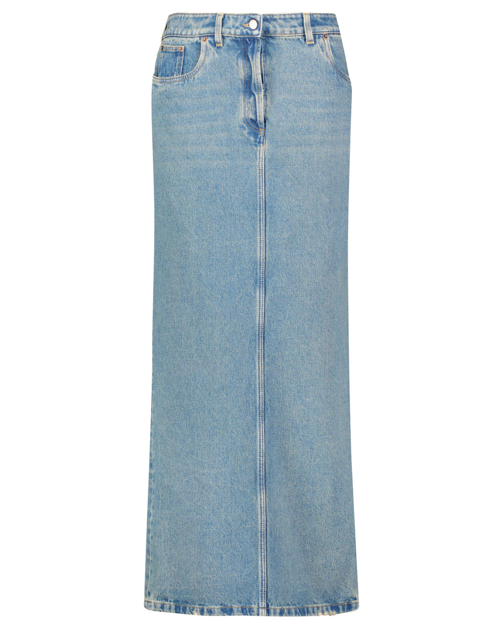 Prada| Damen Maxirock aus Denim