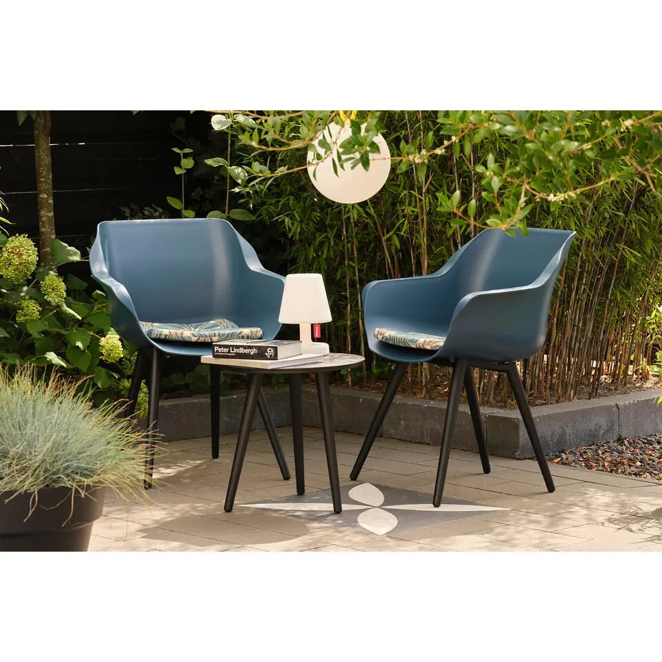 Set van 2 - Hartman Sophie Element dining armstoel - Steel Blue