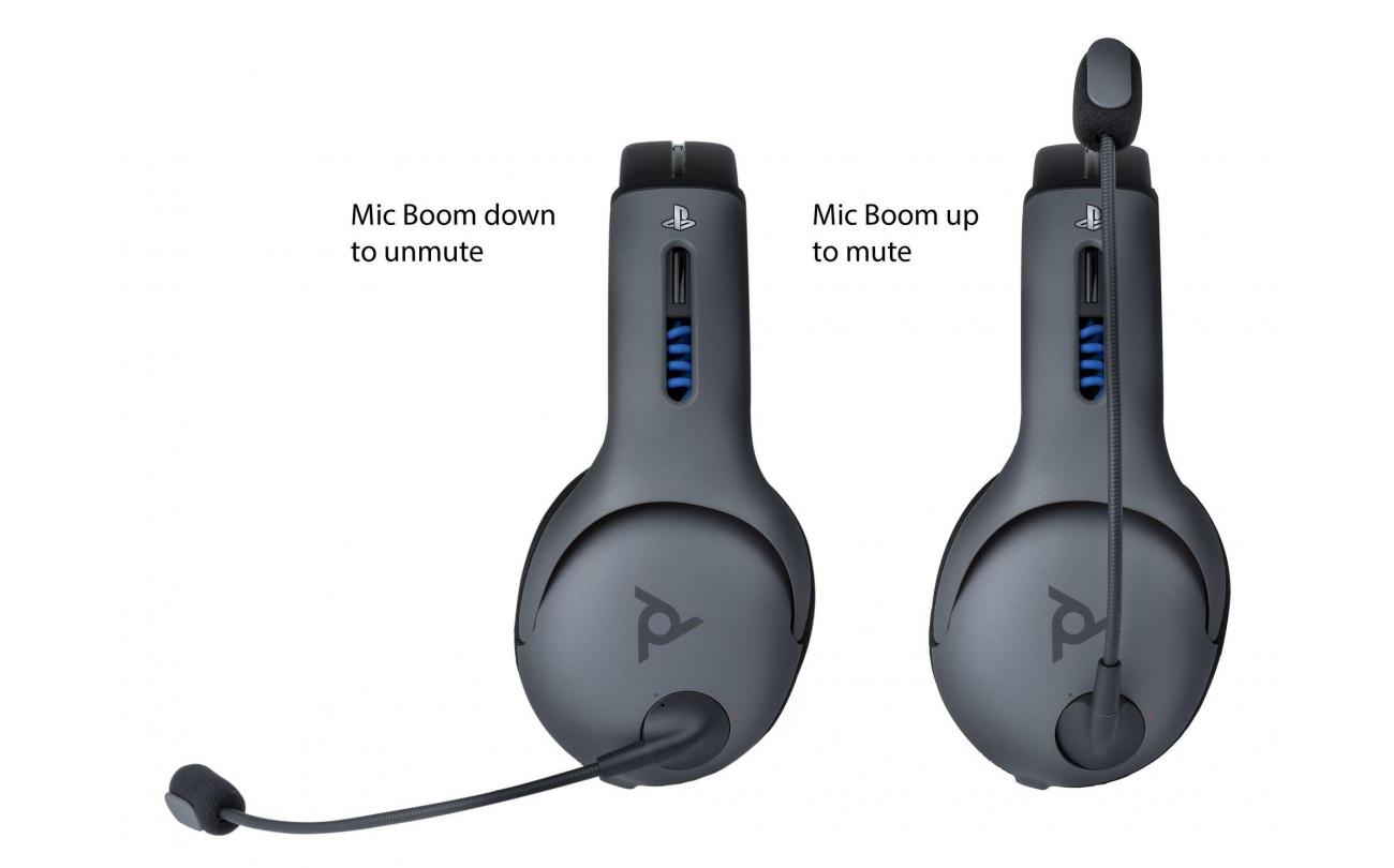 PS4 & PS5 Afterglow LVL50 Wireless Headset Grijs