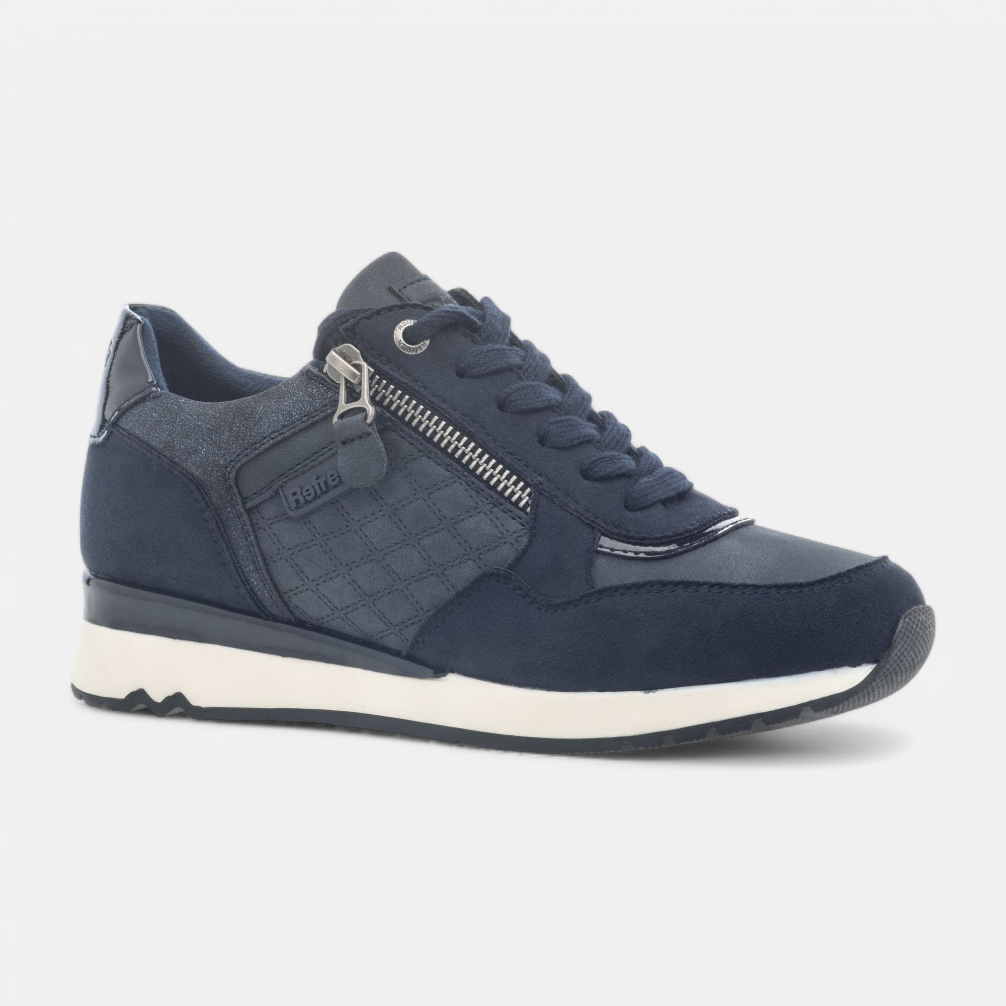 Baskets basses Femme bleu marine