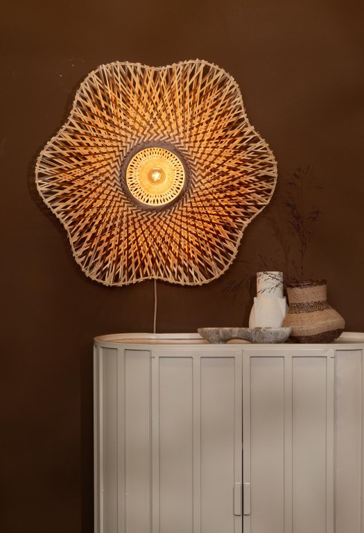 Good&Mojo Madura wandlamp Ø87