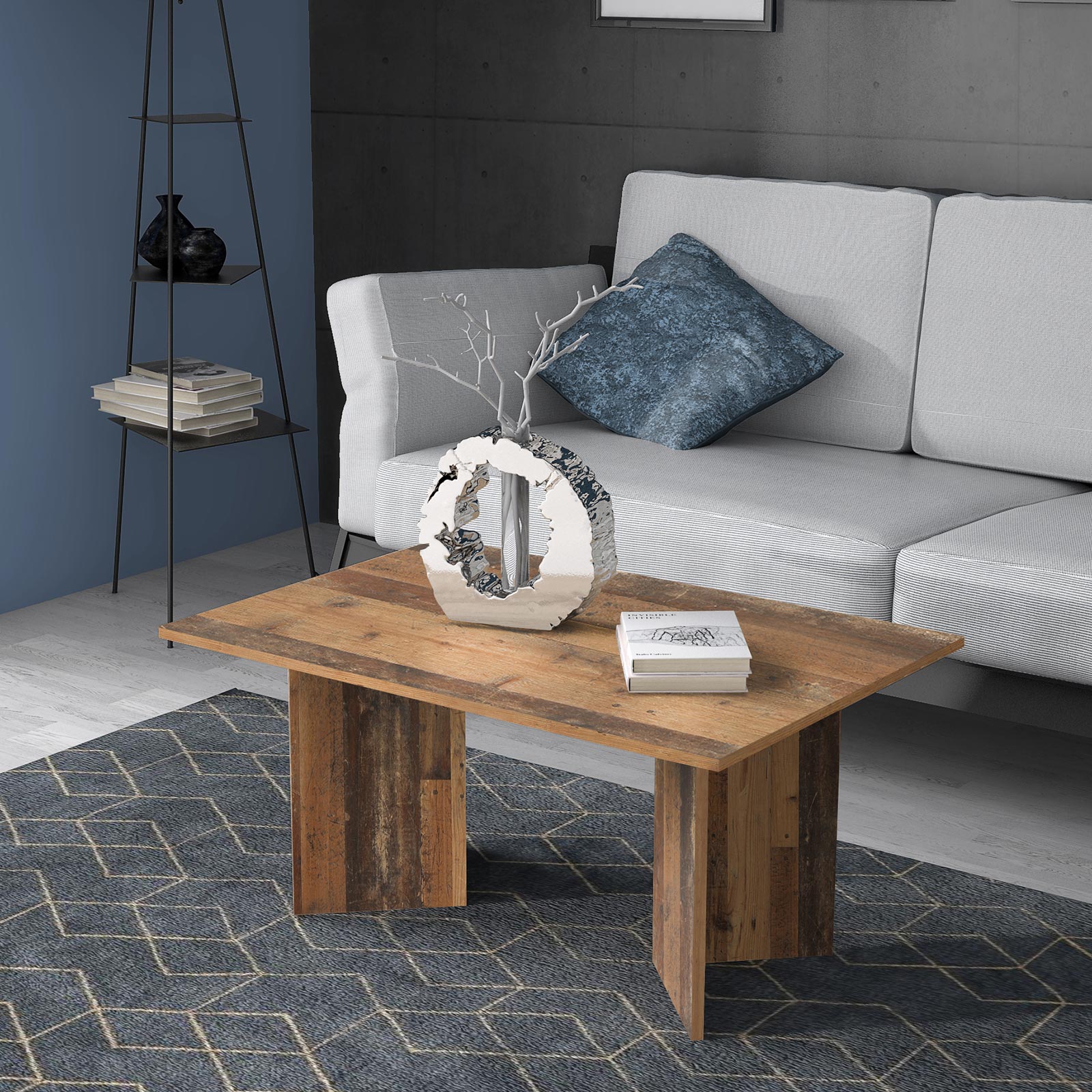 Couchtisch - Old Wood Vintage - 87 cm breit