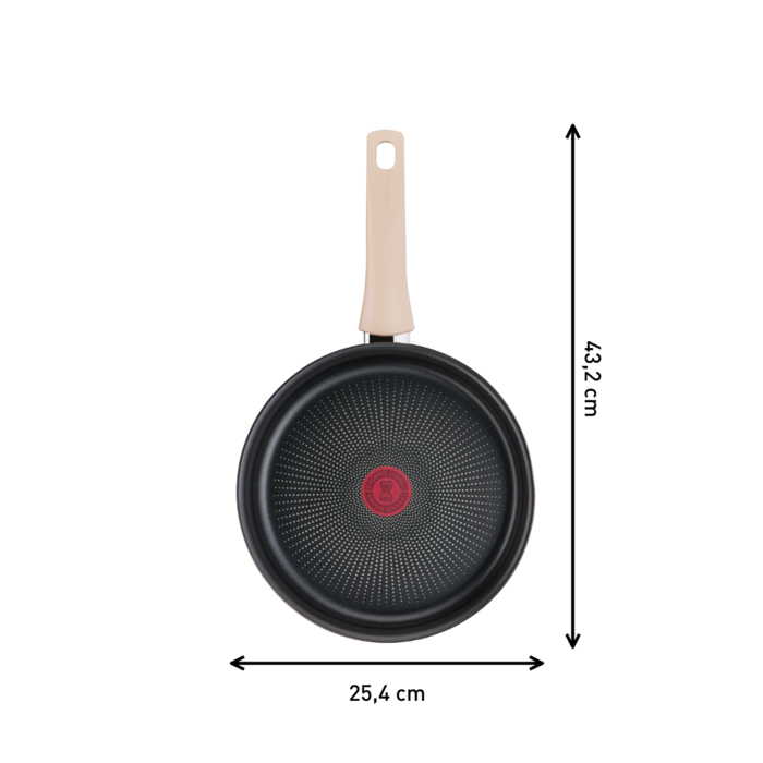 Eco-respect sauteuse 24cm avec couvercle
