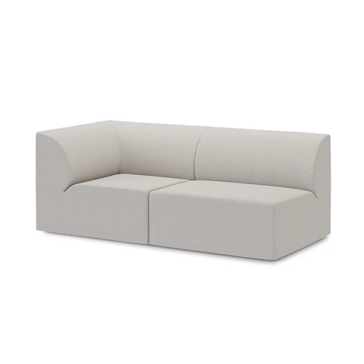 OUT Objekte unserer Tage - Weber 01 2.5-Sitzer Sofa, creme (Lyon 121 by OUT)
