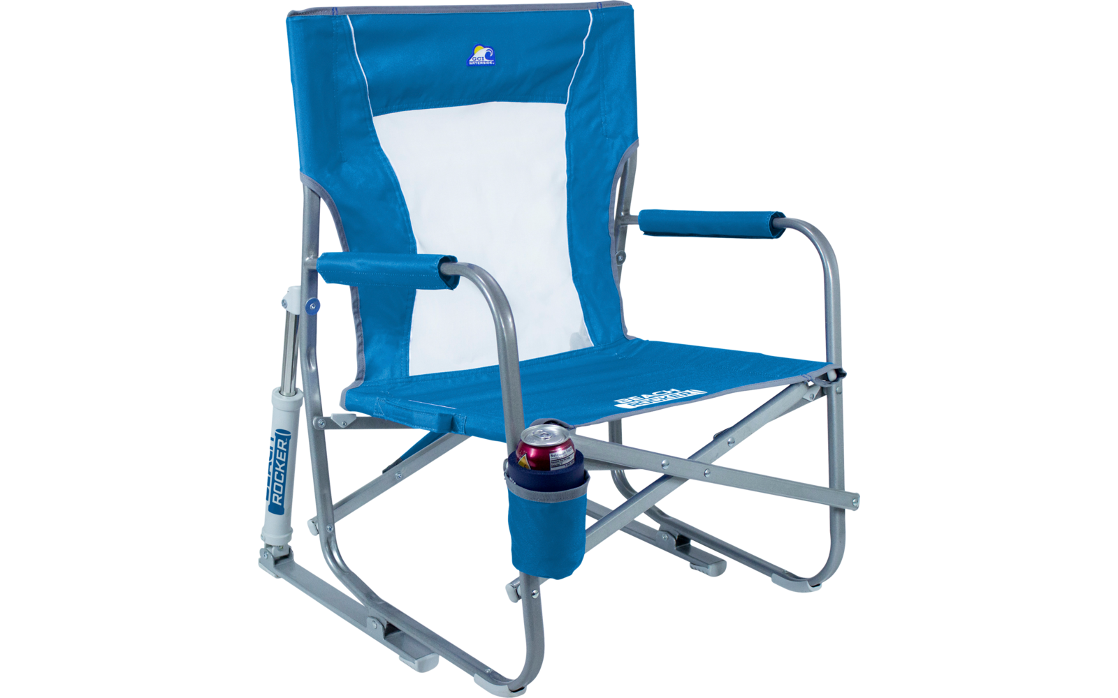 GCI Beach Rocker Strandstuhl Saybrook Blue