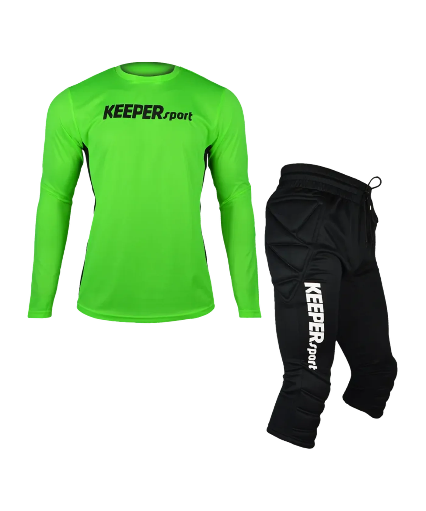 KEEPERsport Torwarttrikot Set LS Kids Grün F907
