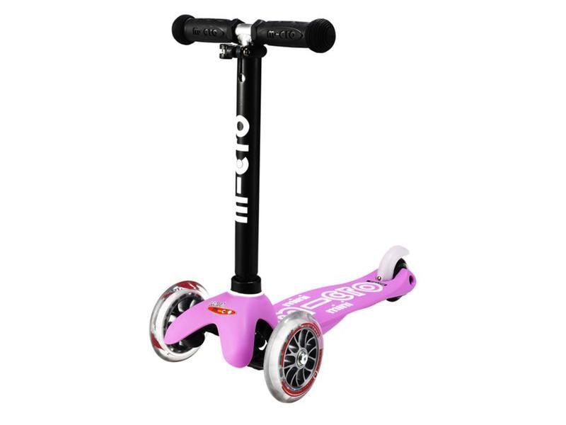 Micro Mobility Kickboard Mini2go Deluxe Plus Pink Scooter mit Sitz