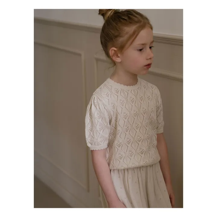 Louisiella Pull Lone Ajouré | Beige