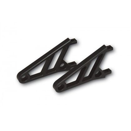 Support Phare Highsider CNC ALU Universel - Noir