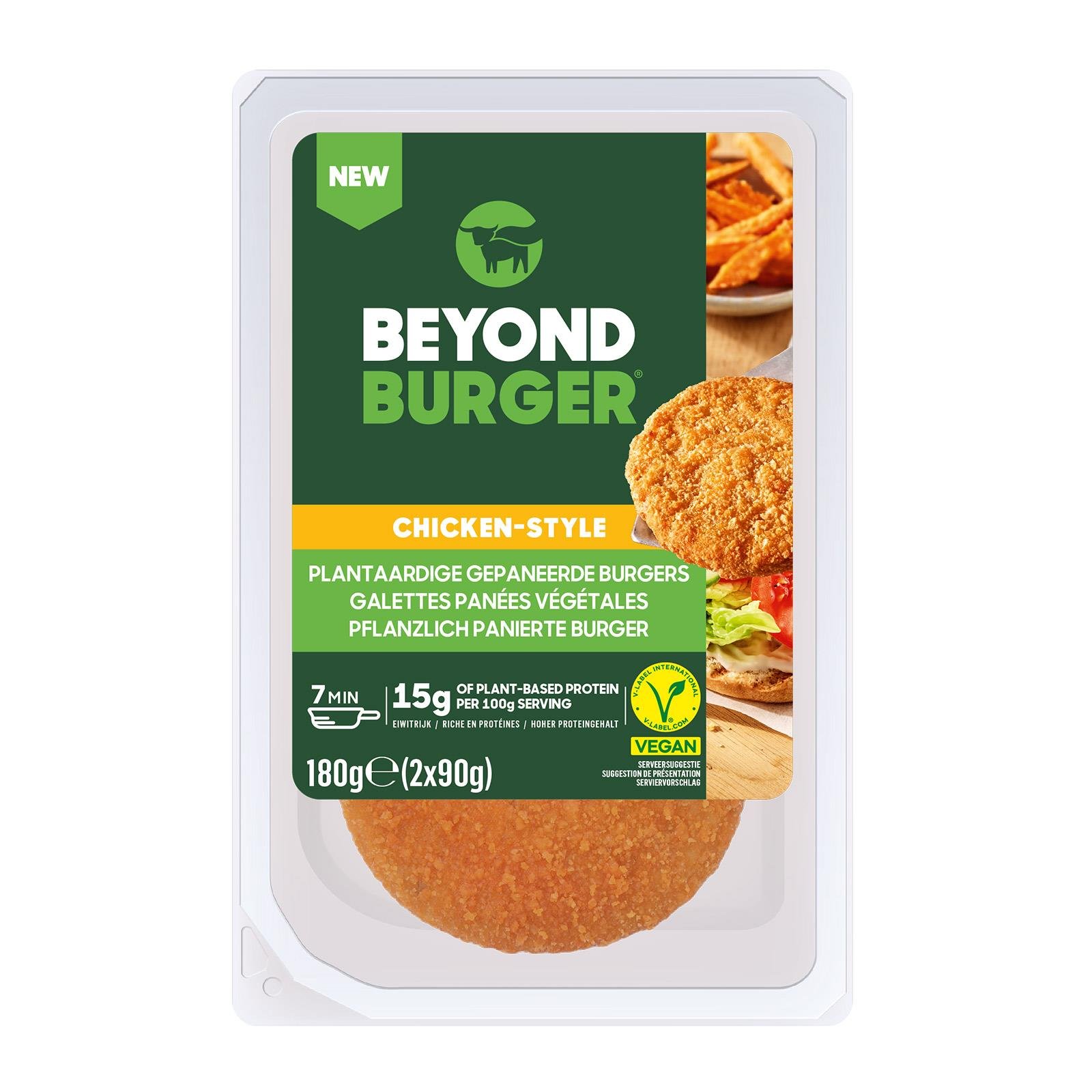 BEYOND MEAT CHICKEN BURGER