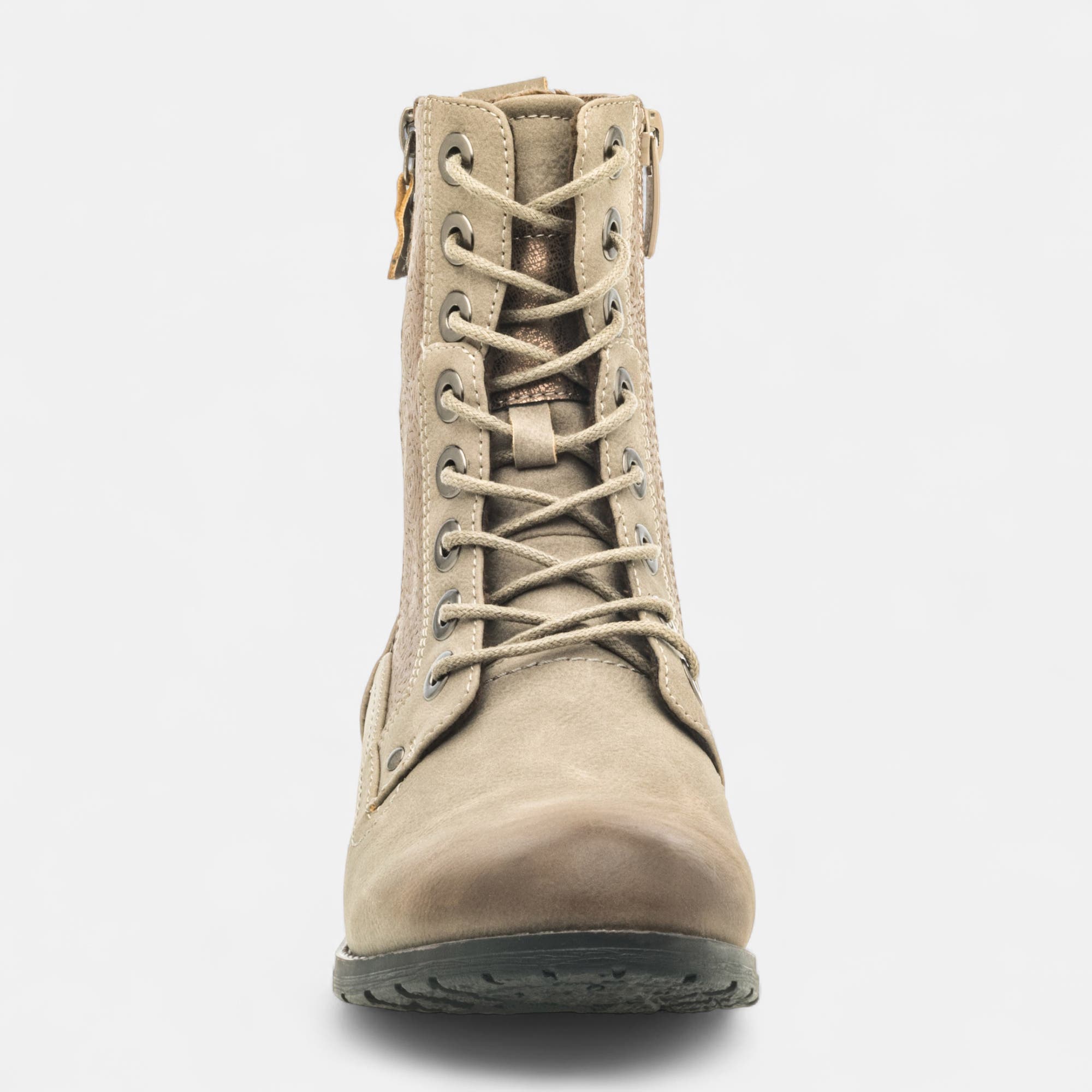 Bottines à lacets Femme gris