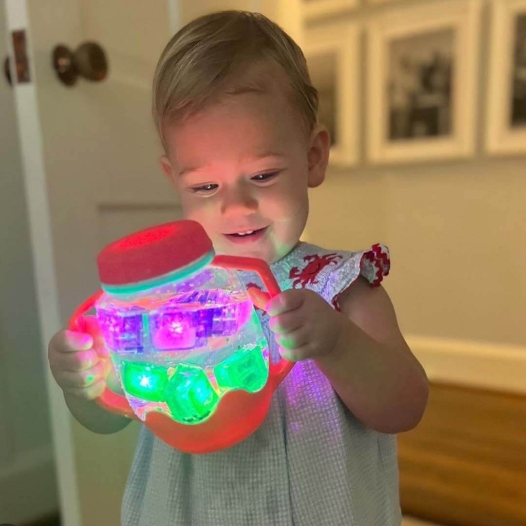 Glo pals sensorische speelbeker - stardust