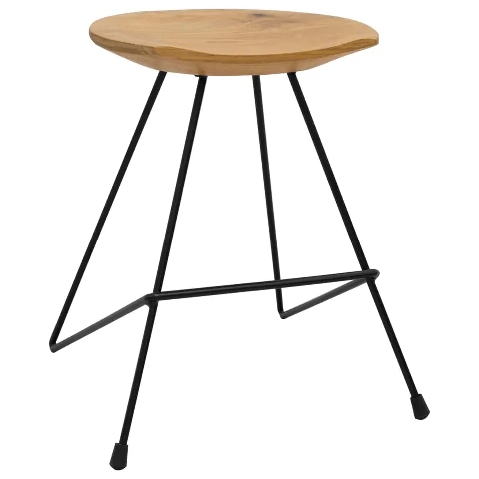 vidaXL - Kruk - Bruin - Hout