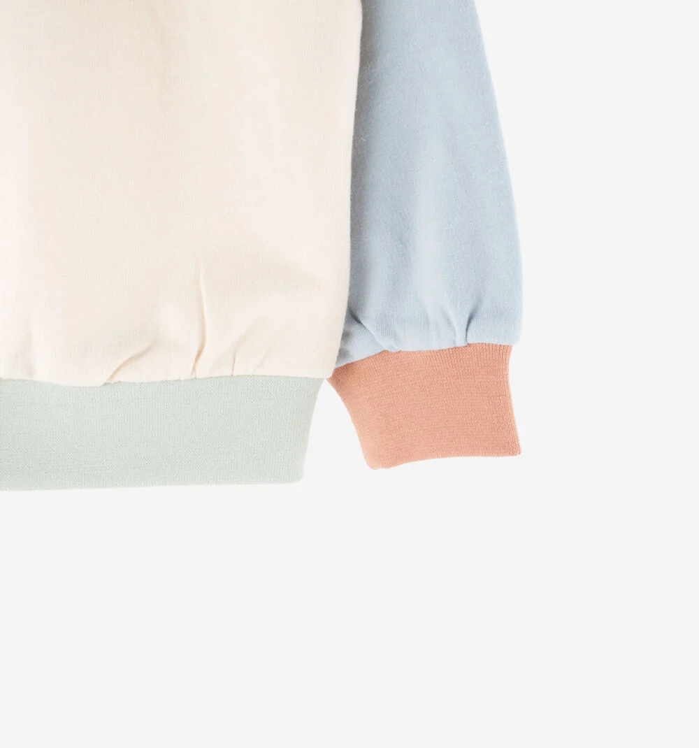 SWEAT-SHIRT COTON FANTAISIE Sweat-shirt enfant AZUL