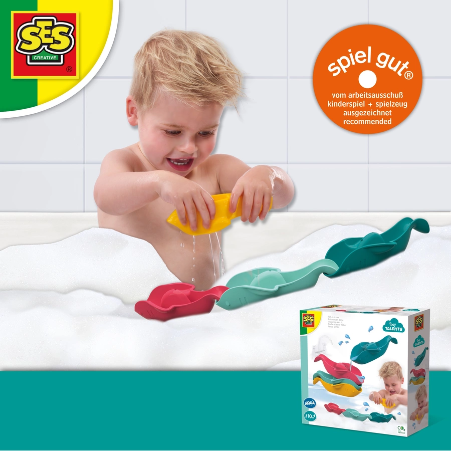 SES Creative® Fische in einer Reihe