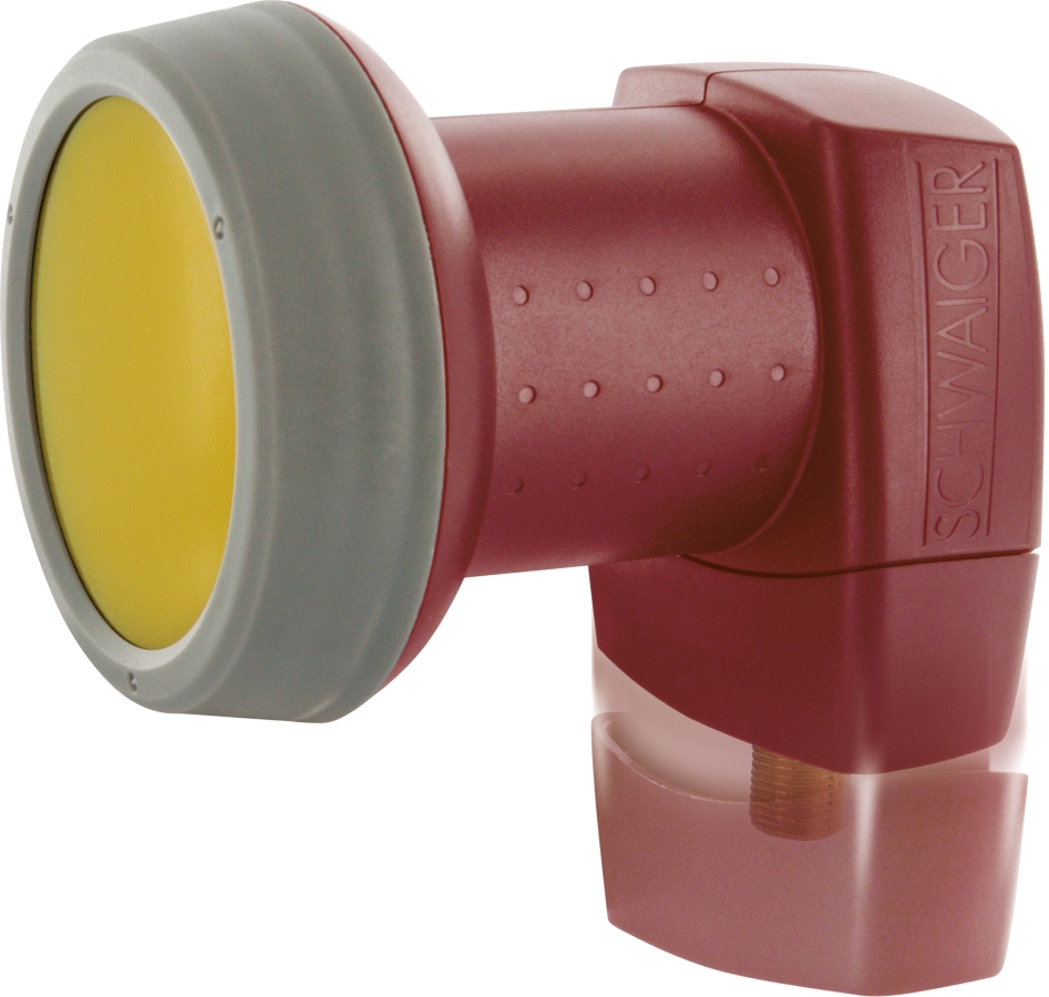 Schwaiger digitale Single LNB - Dark Red