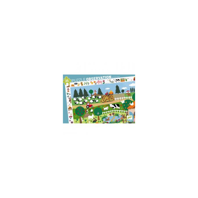 Puzzle : 35 pièces - La Ferme