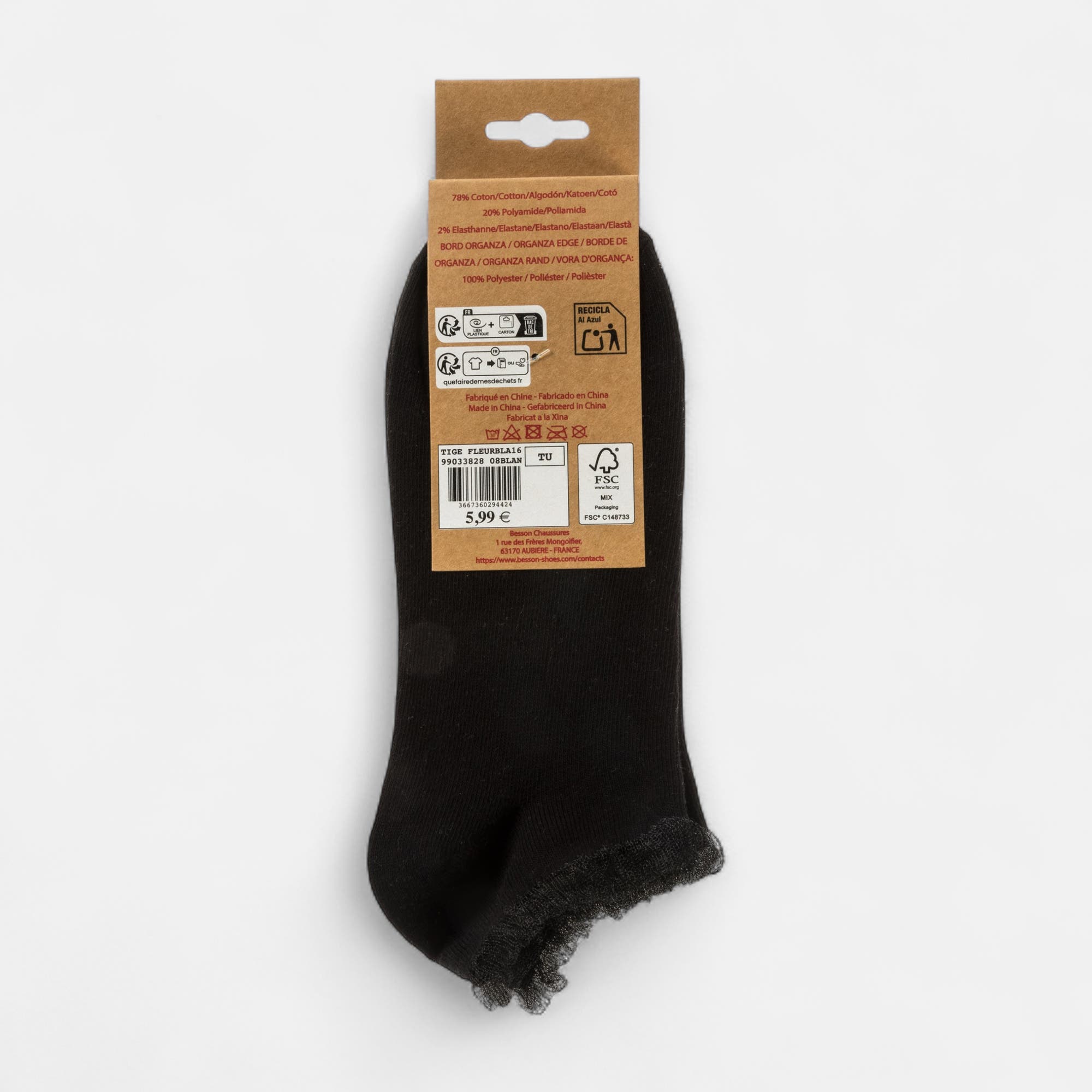 Chaussettes Femme blanc