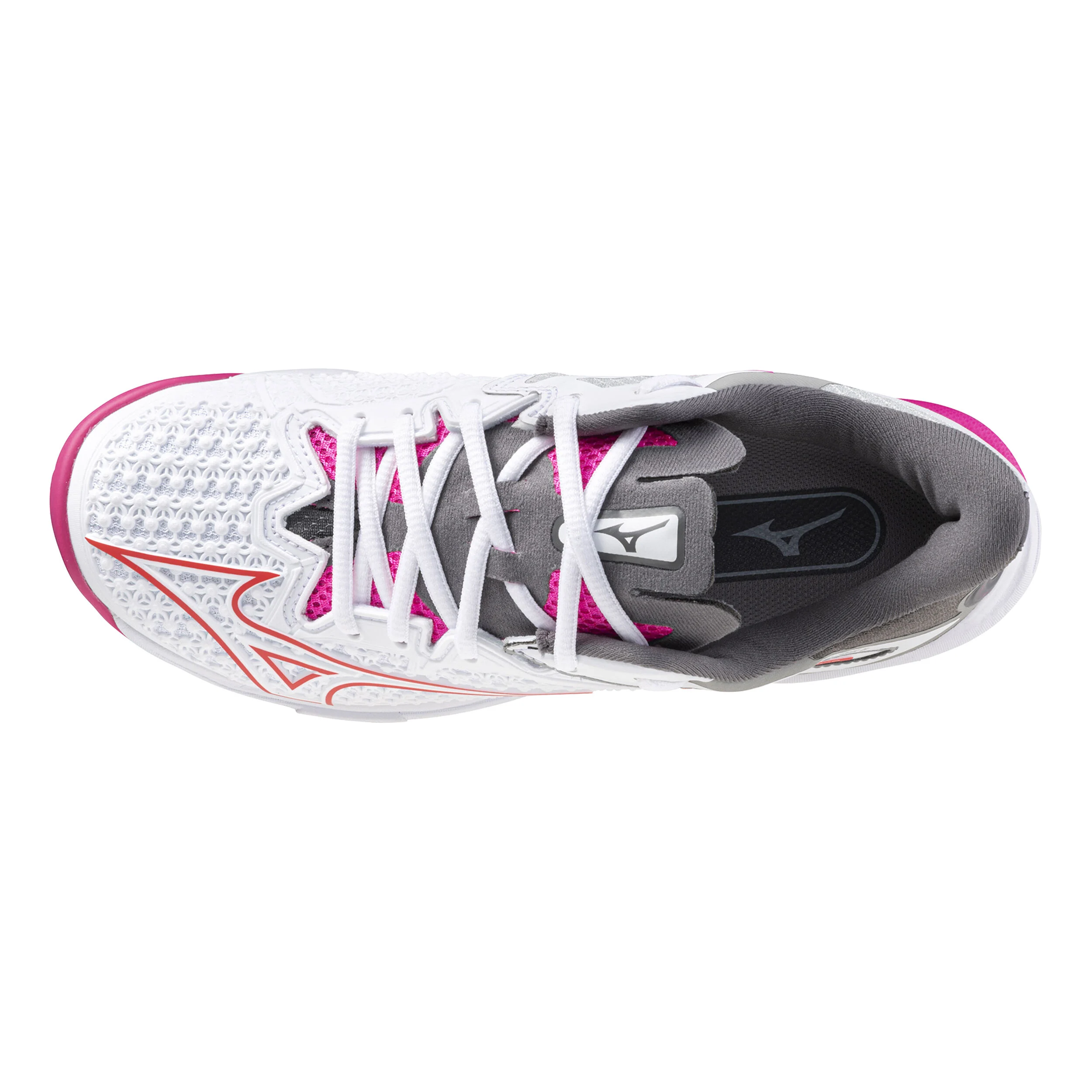 Mizuno Wave Exceed Tour 6 Chaussure Terre Battue Femmes - Blanc , Gris