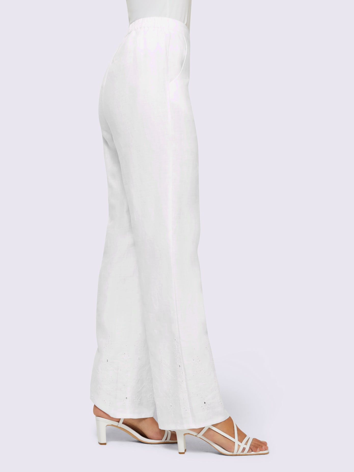 Pantalon peu froissable