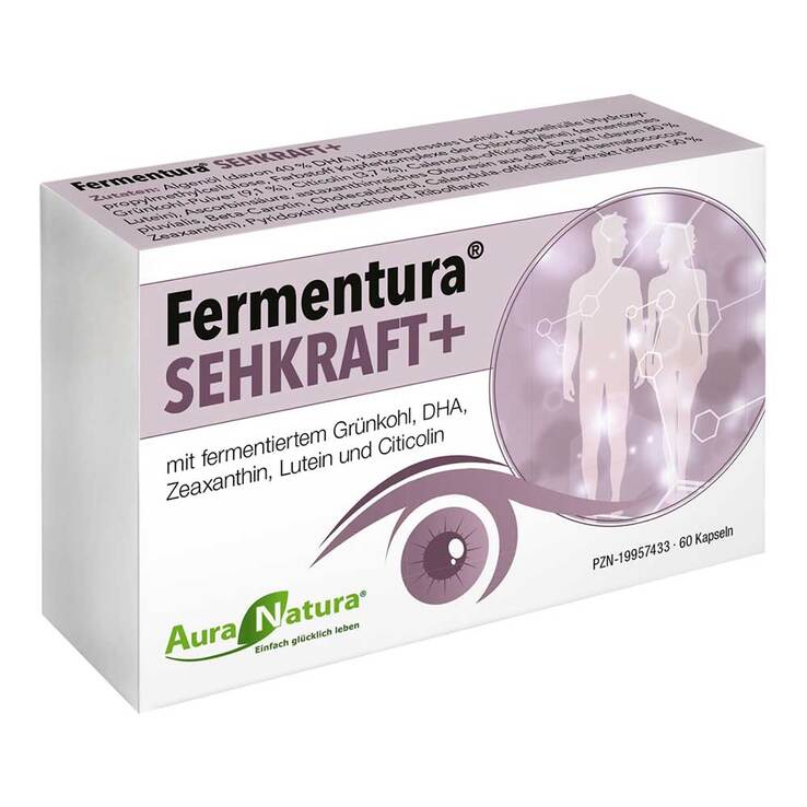 Auranatura Fermentura Sehkraft + Kapseln, 60 St