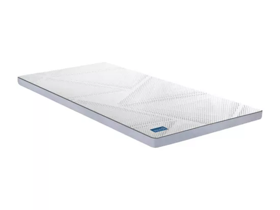 Surmatelas 180 x 200 cm mousse mémoire de forme et gel AirFeel™ – LUNA