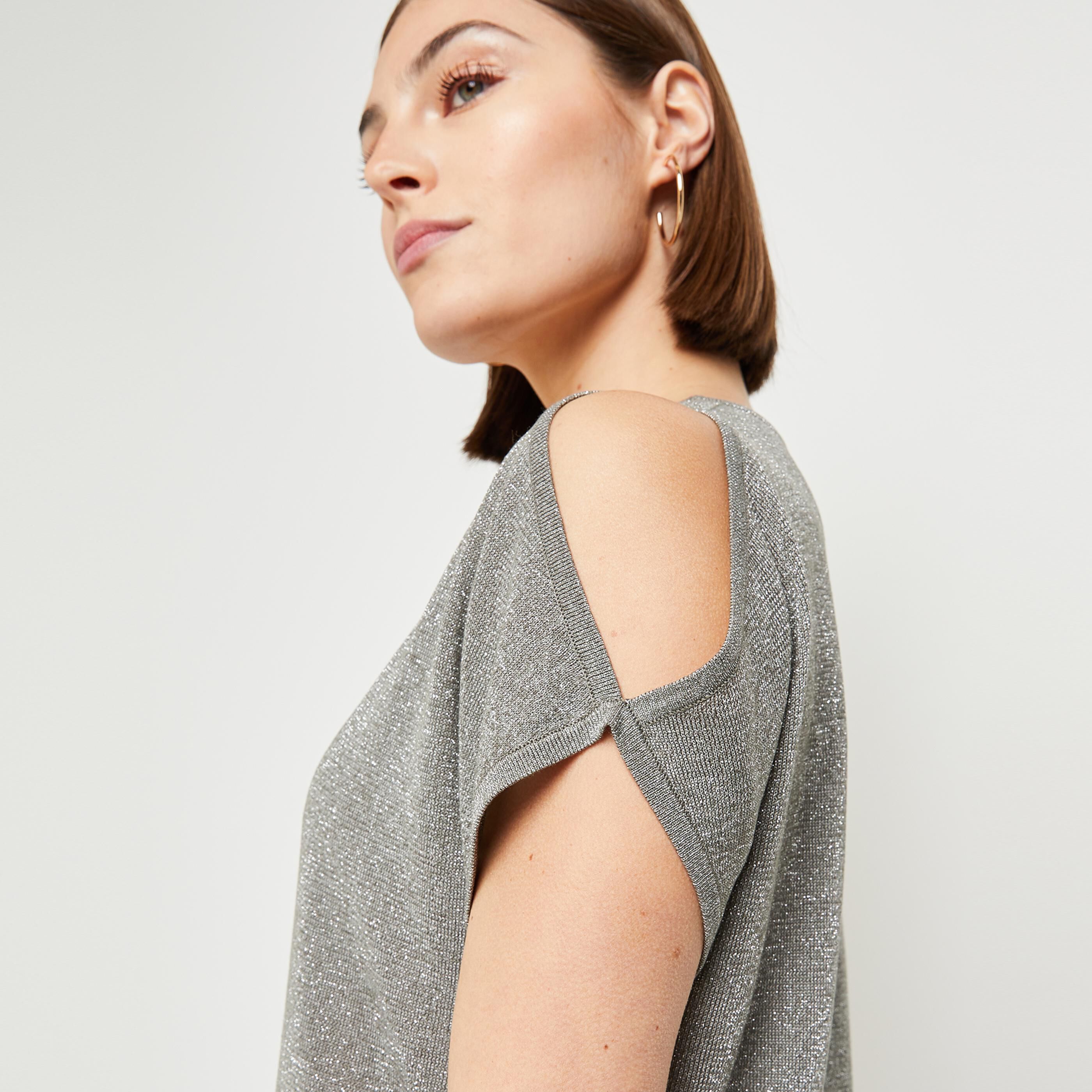 Pull sans manches femme - KAKI
