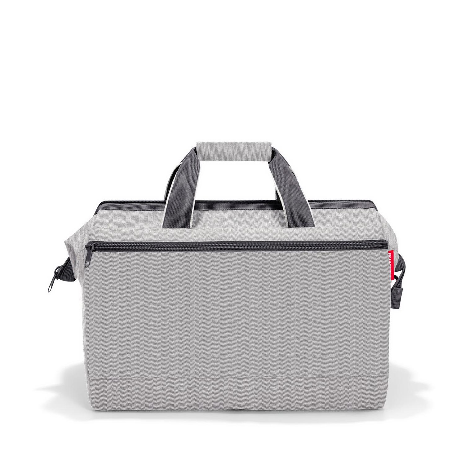 Reisenthel Travelling Allrounder L Pocket herringbone grey