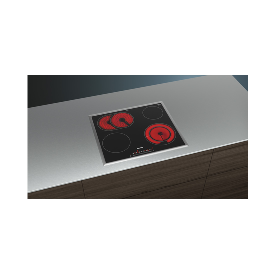 Siemens ET645FNP1C Elektrokochfeld mit Rahmen 60 cm