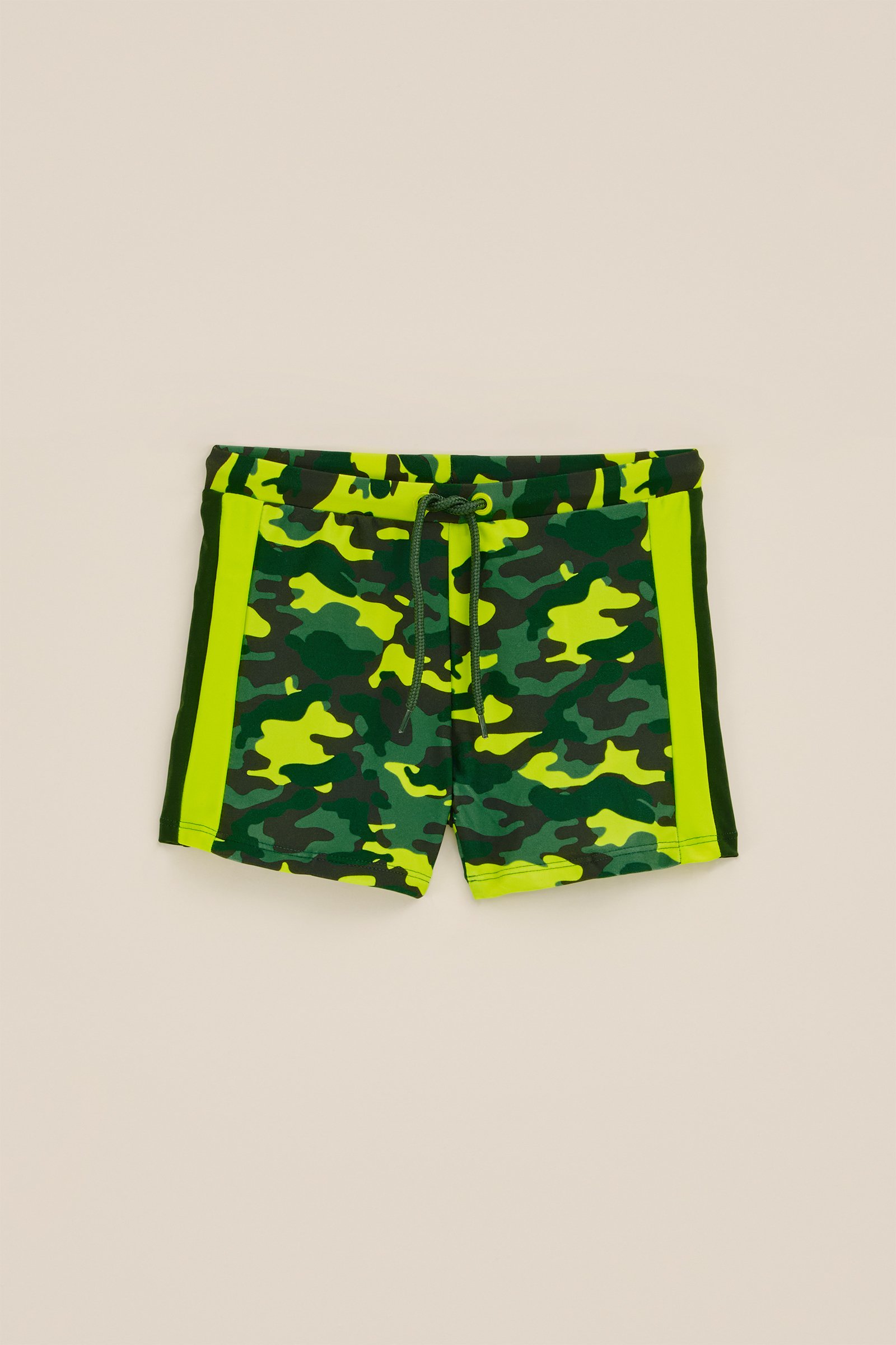 Jongens zwemtrunk met dessin WE Fashion Geel