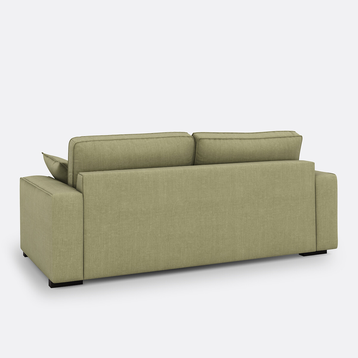 LA REDOUTE INTERIEURS<br>Sofá-cama em algodão/linho, espuma HR premium, Cecilia